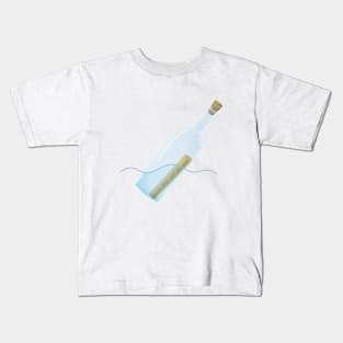 Messaging Bottle Kids T-Shirt